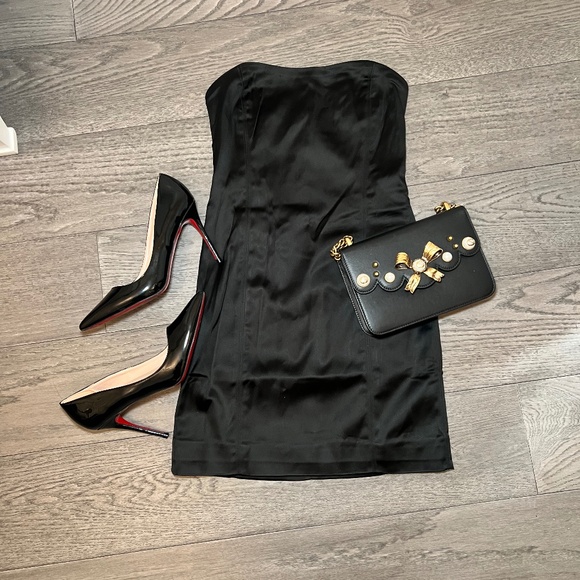 TEN Aritzia Revenge Satin Dress - Picture 2 of 8